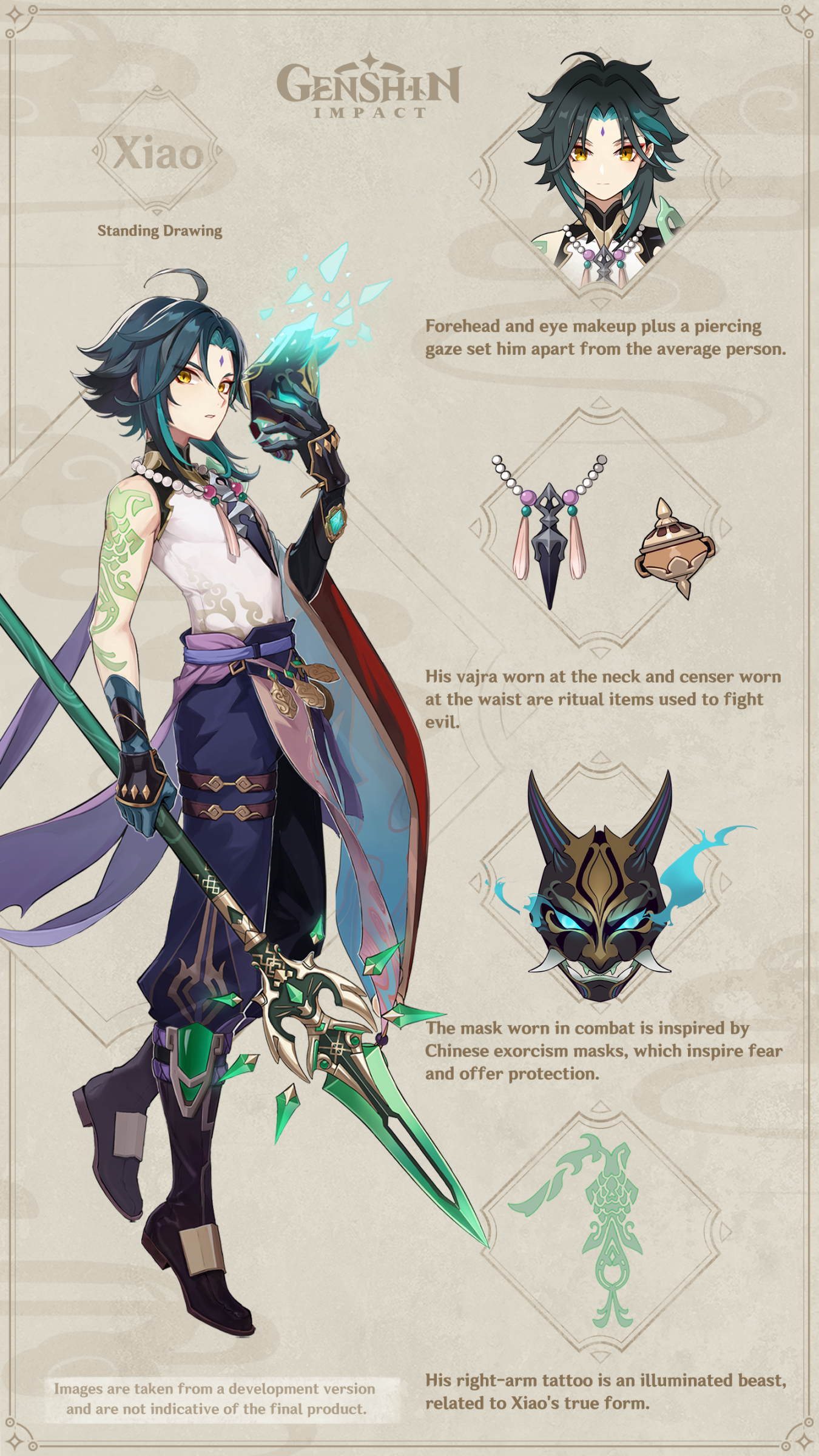 Developer Insight #: Character Stories (I) - "Vigilant Yaksha" Xiao