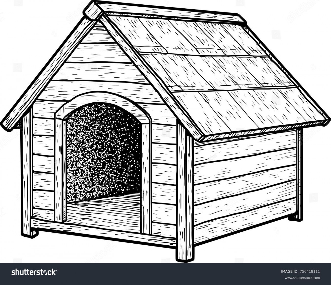 Dog House Drawing Royalty-Free Images, Stock Photos & Pictures