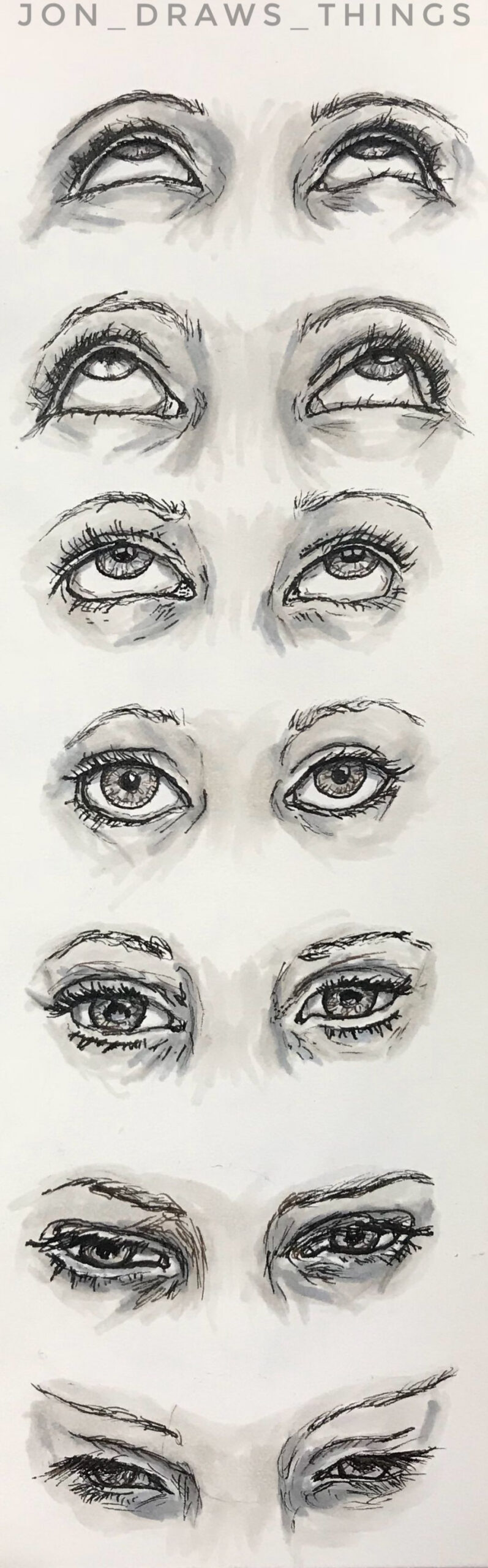 Drawing Eyes Reference  Eye drawing, Human eye drawing, Face drawing