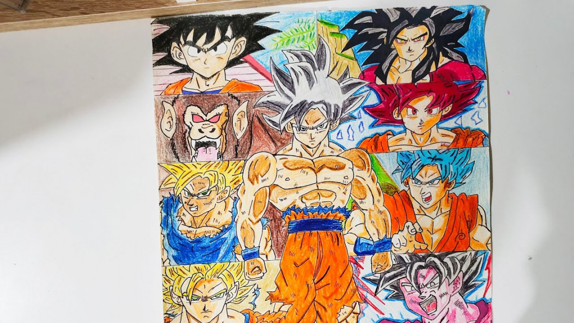 DRAWING GOKU