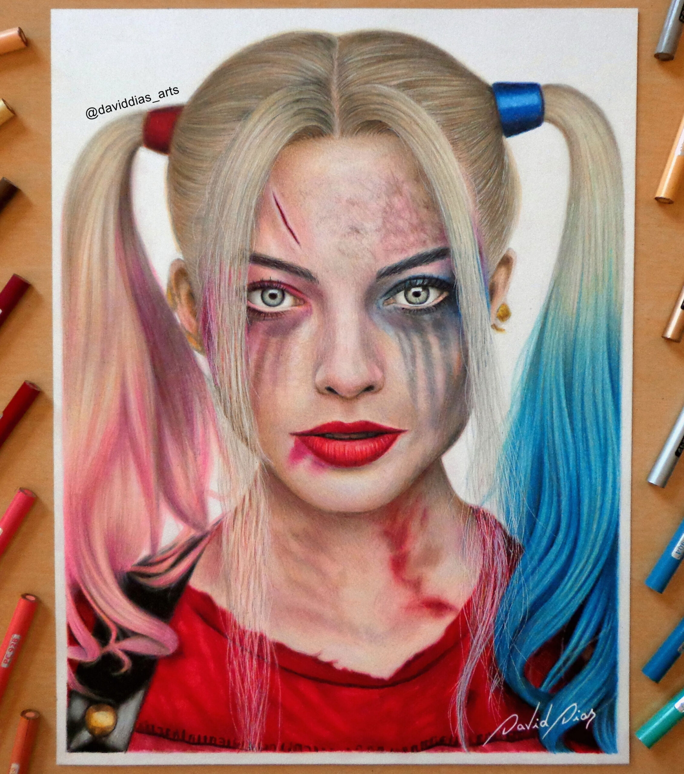 Drawing of Harley Quinn Buy prints of it here: https://www