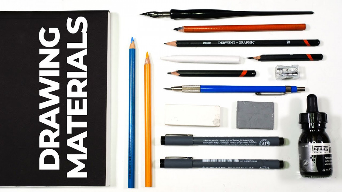 Essential Drawing Materials and Tools for Beginners