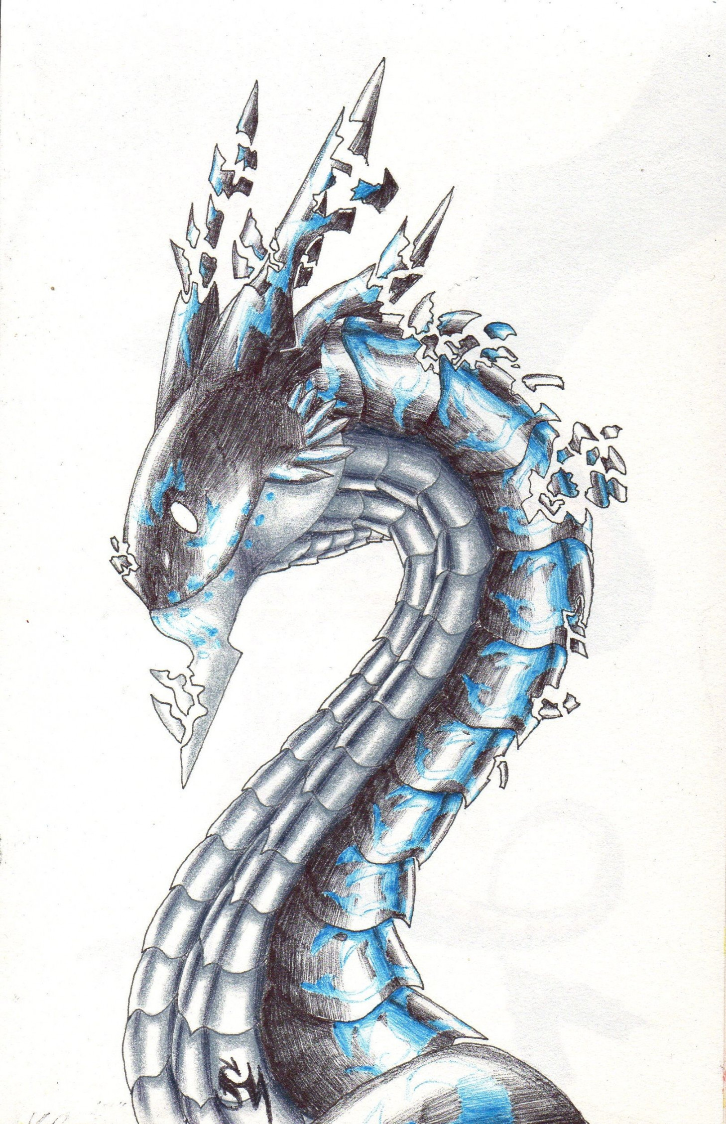 fairytail #dragon #manga #anime #acnologia #art #drawing