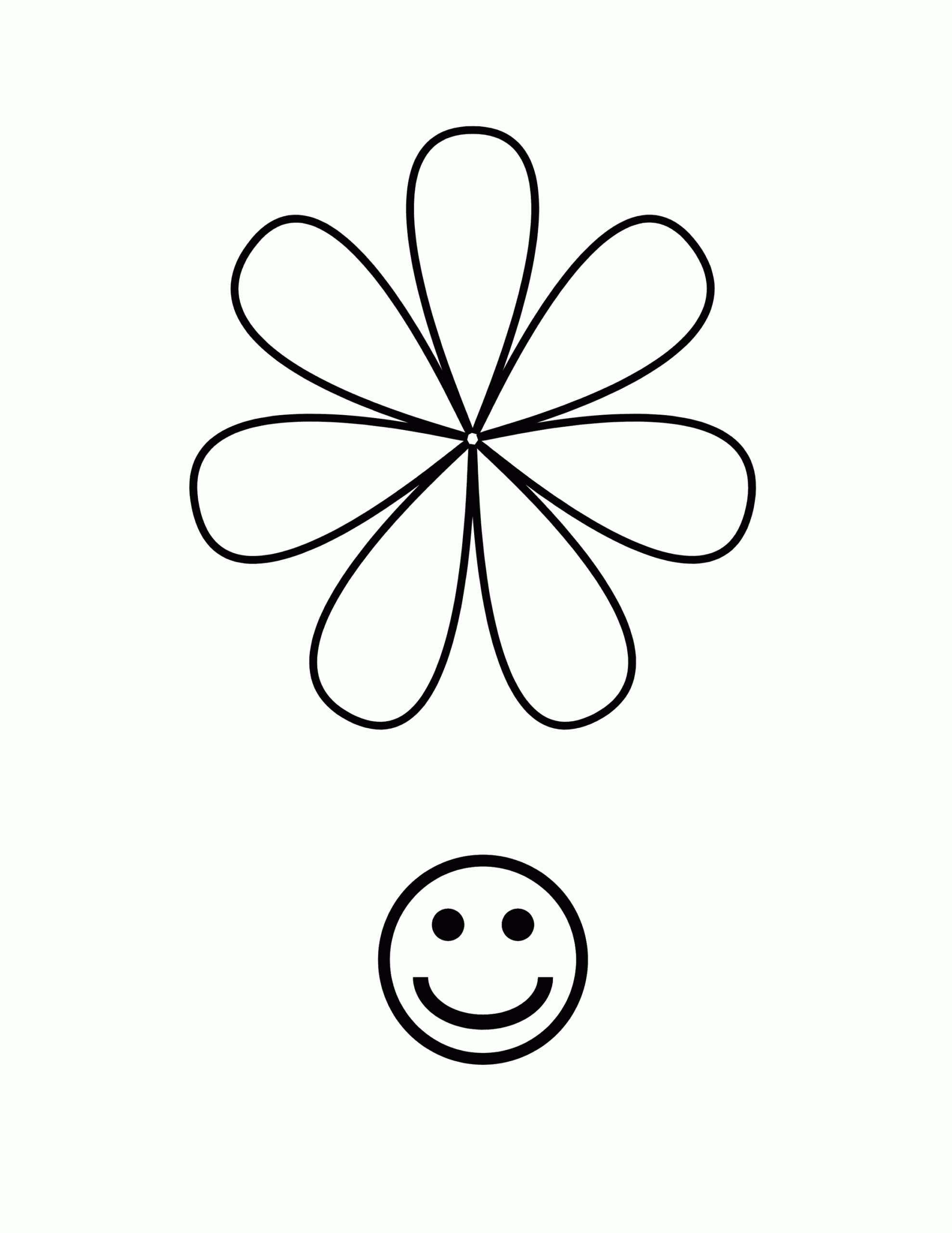 Flower Petal Template For Kids - ClipArt Best  Flower petal