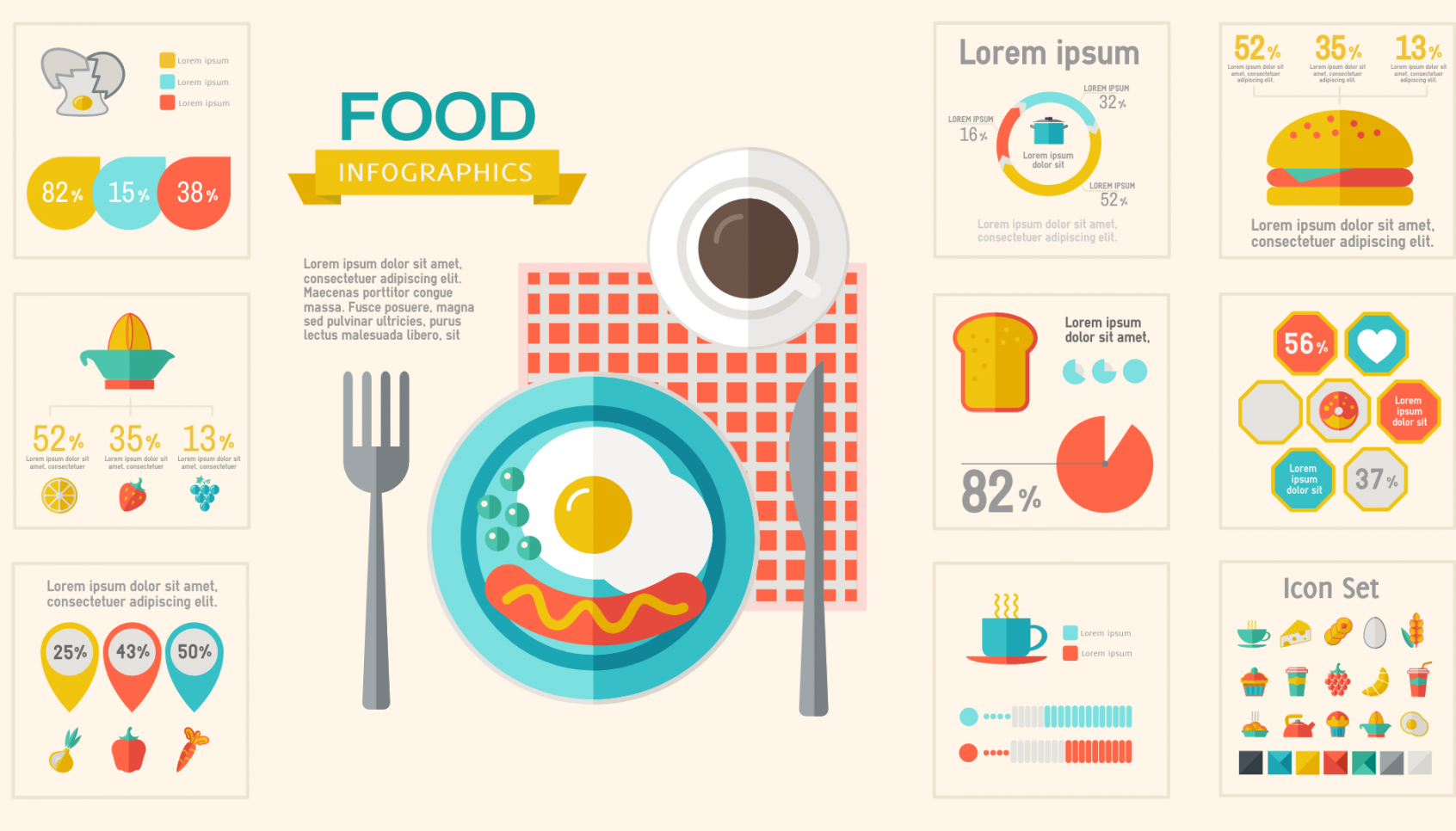 + Food Infographics You Can Edit and Download