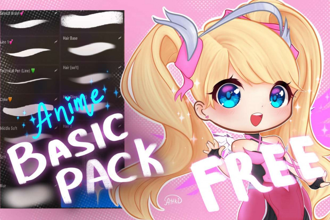 FREE anime basic brush!