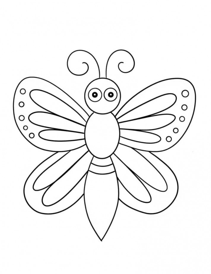 Free Butterfly Coloring Pages! ⋆ The Hollydog Blog