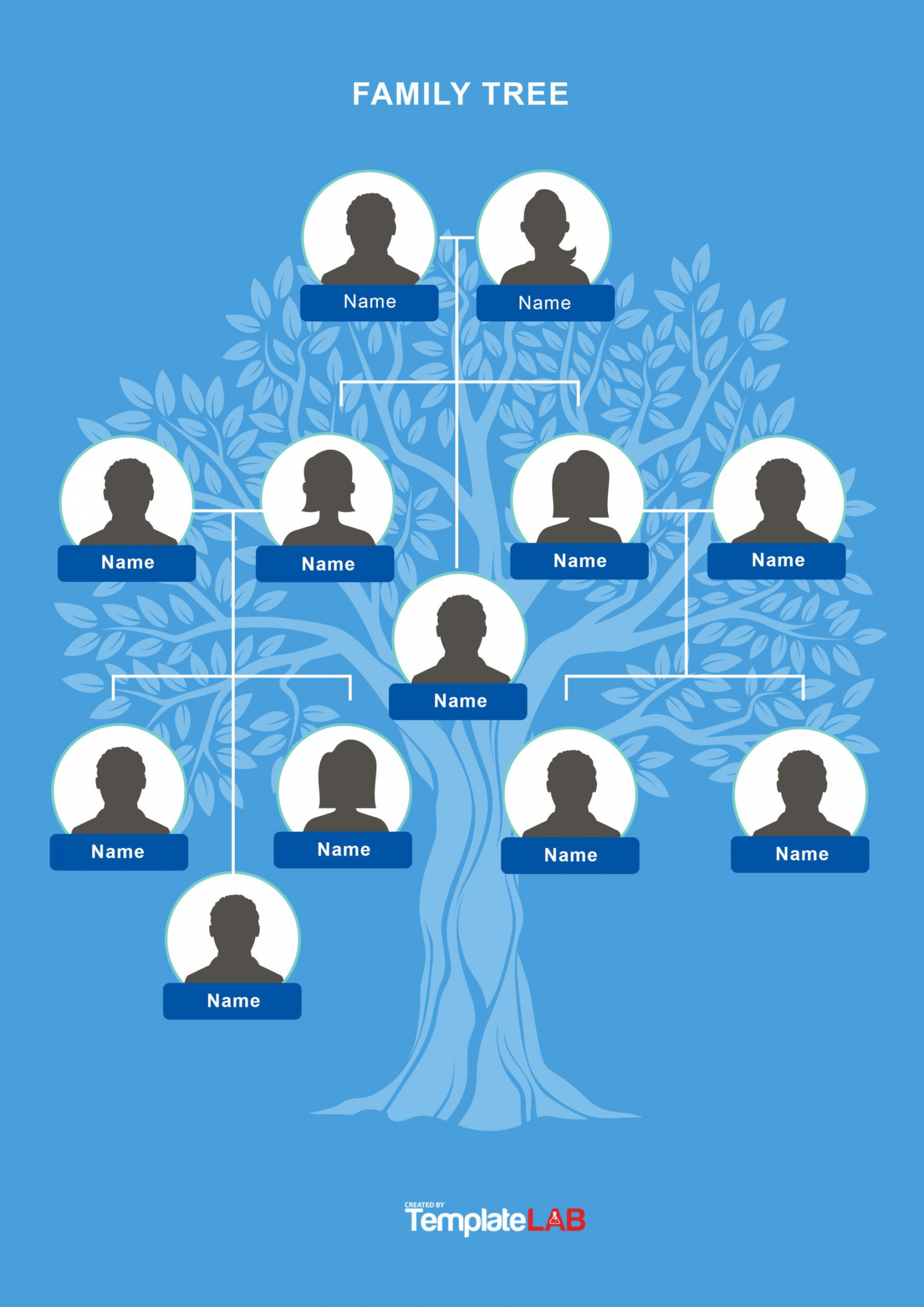 Free Family Tree Templates (Word, Excel, PDF, PowerPoint)