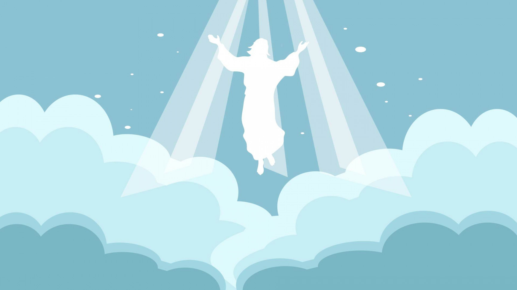 Free Happy Ascension Day Background - Download in PDF, Illustrator