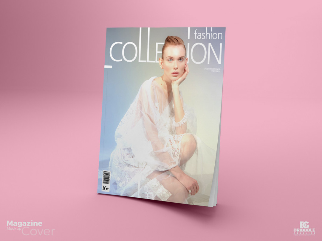 Free Magazine Cover Mockup auf Behance