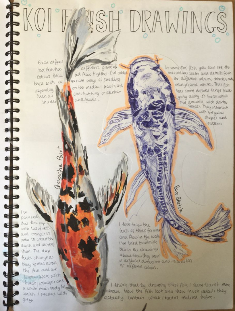 gcse art textiles in   Natural form art, Gcse art sketchbook