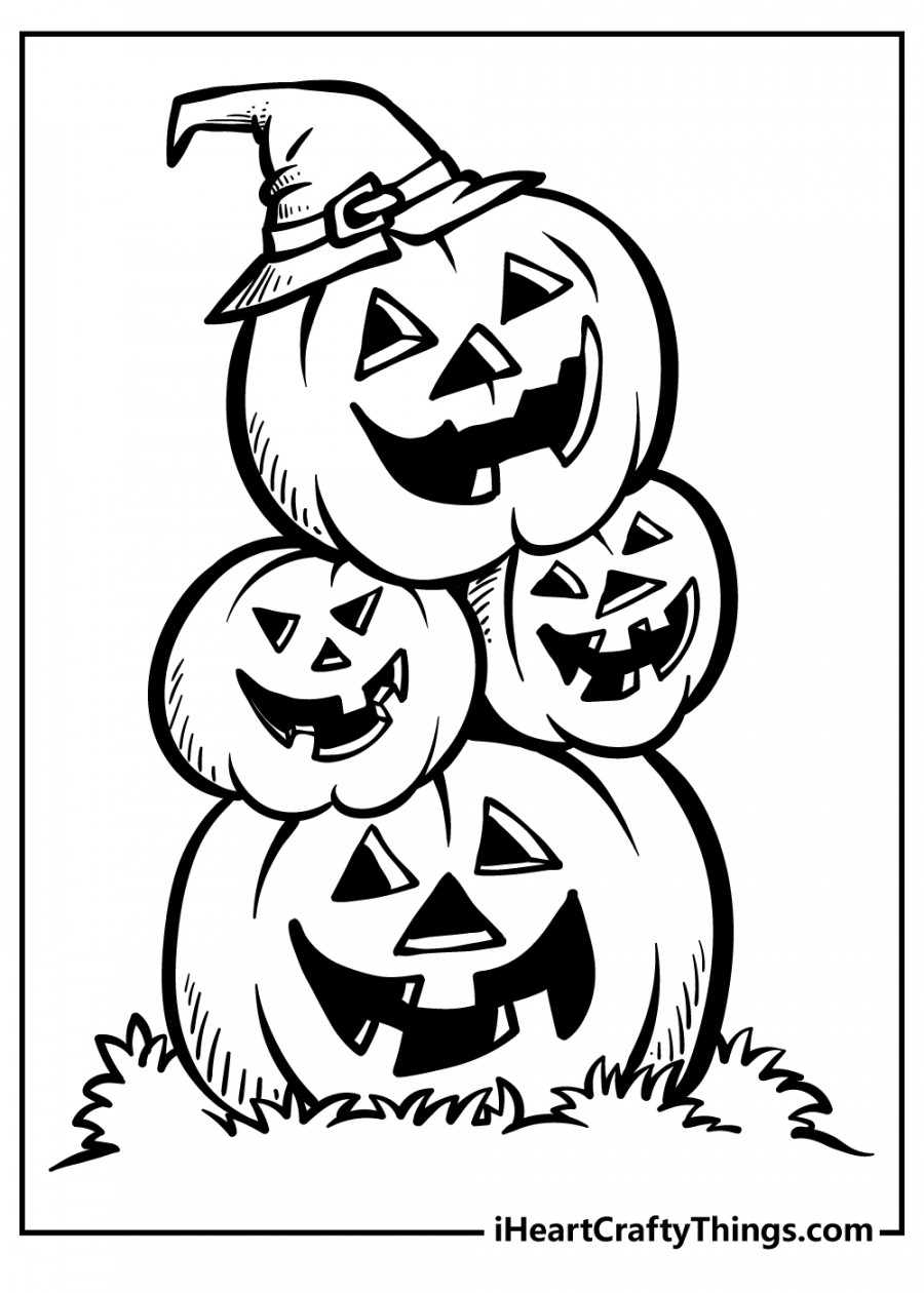 Halloween Coloring Pages (% Free Printables)