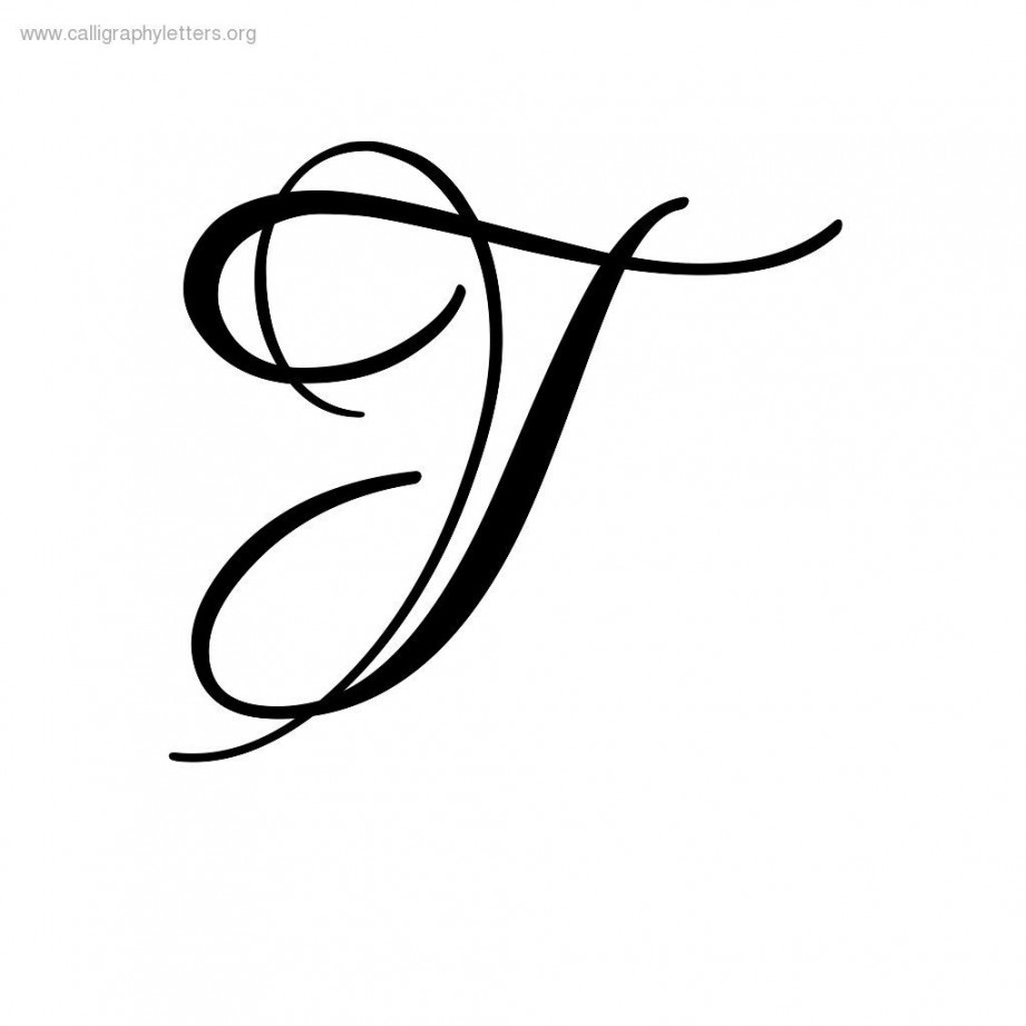 Hand lettering alphabet, Cursive t, Lettering alphabet