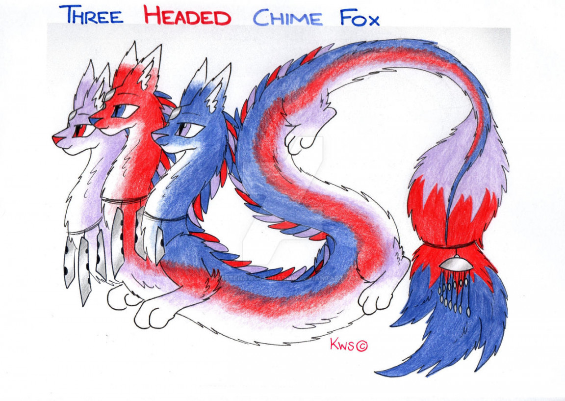 Headed Chime Fox - by KrestenaWolfShadow on DeviantArt