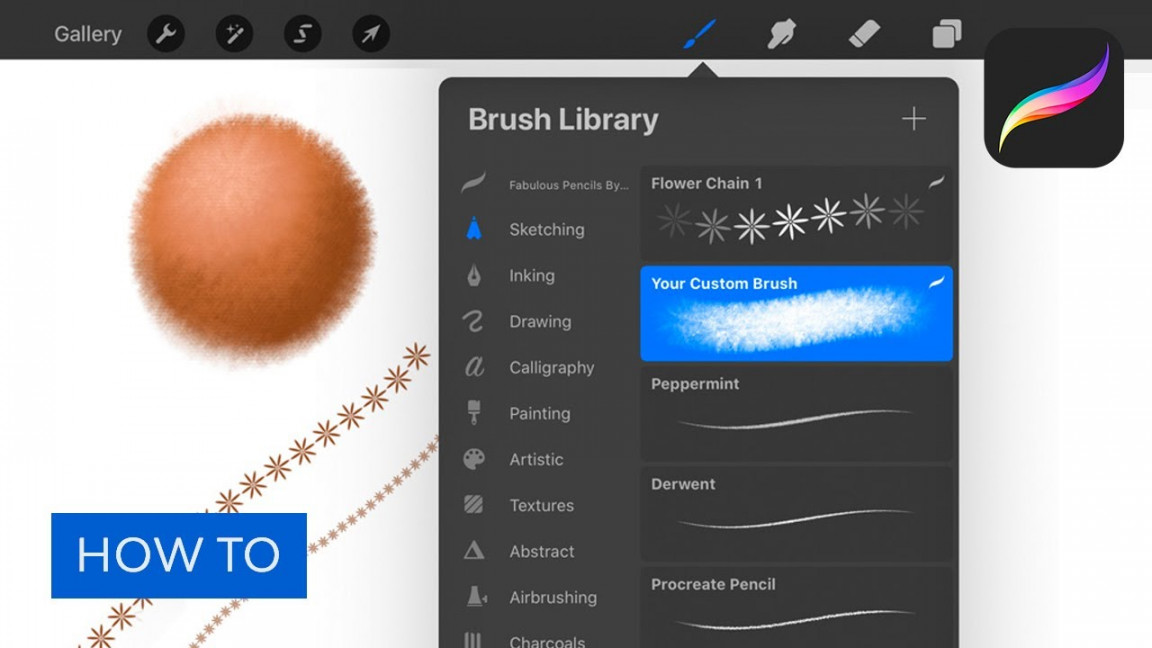 How to Create and Customize Procreate Brushes