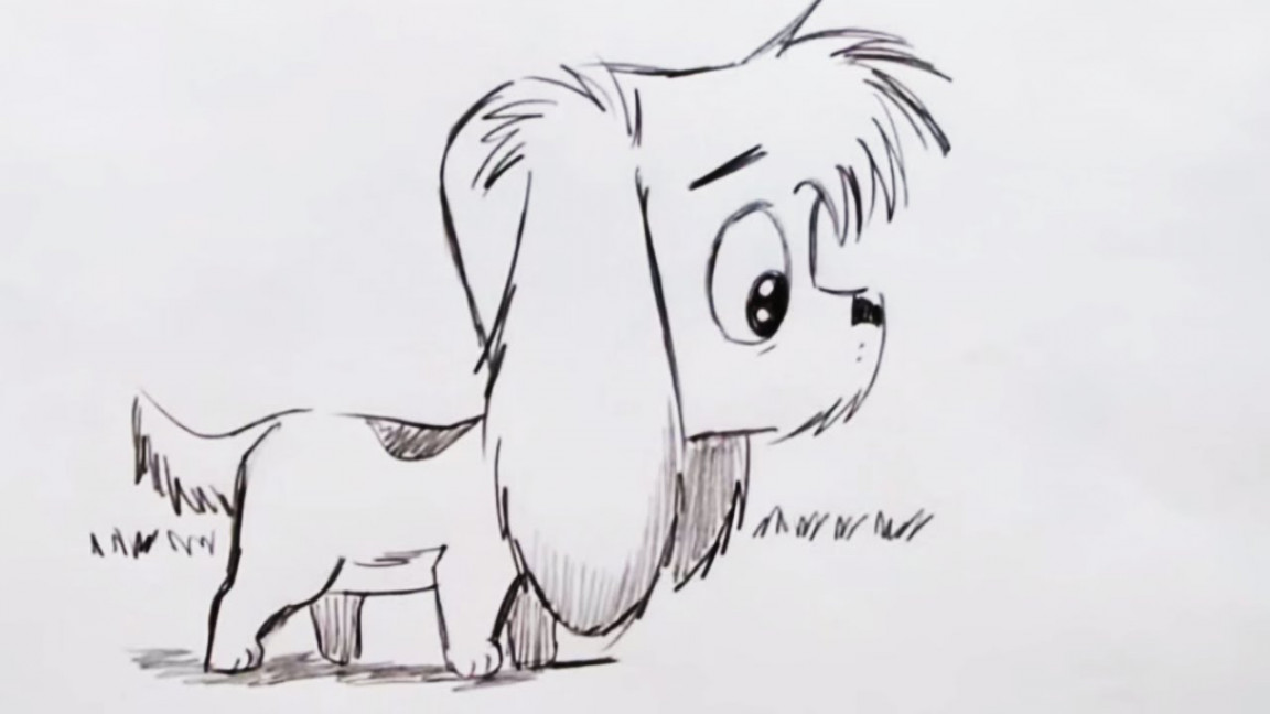 How to Draw a Cute Cartoon Dog (Step by Step)