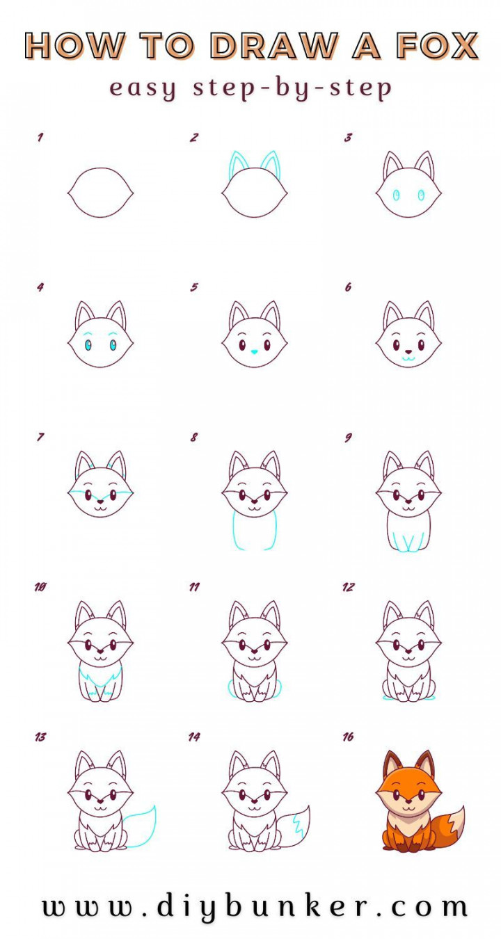 How to Draw a Fox: An Easy Step-by-Step Fox Drawing [With Video