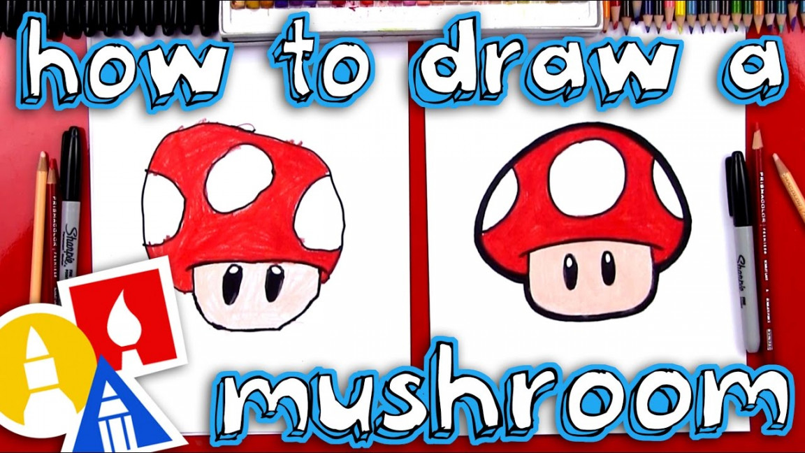 How To Draw A Mario Mushroom