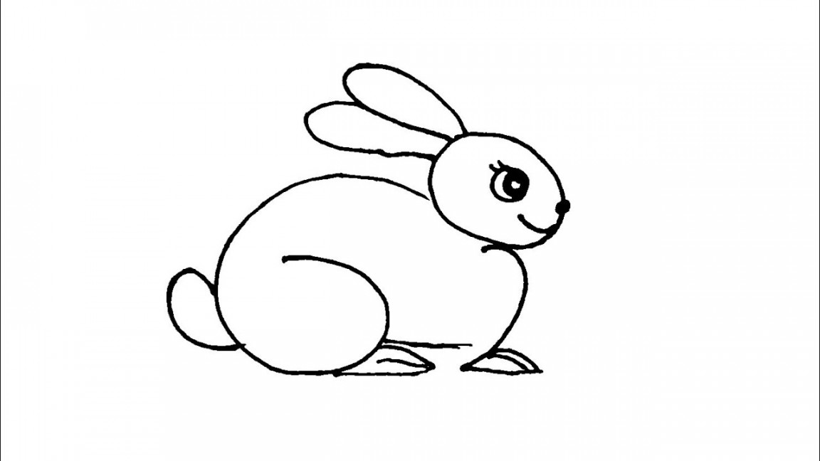 How to draw a Rabbit  drawing is very easy