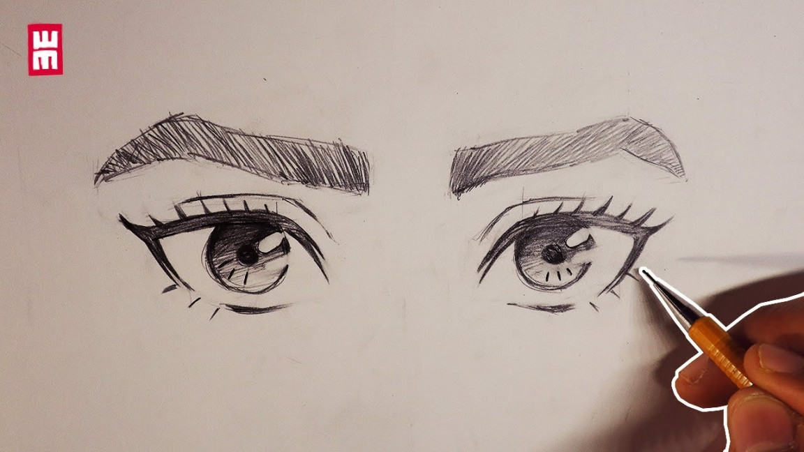 How to Draw Eyes for Beginners  Anime Manga Drawing Tutorial