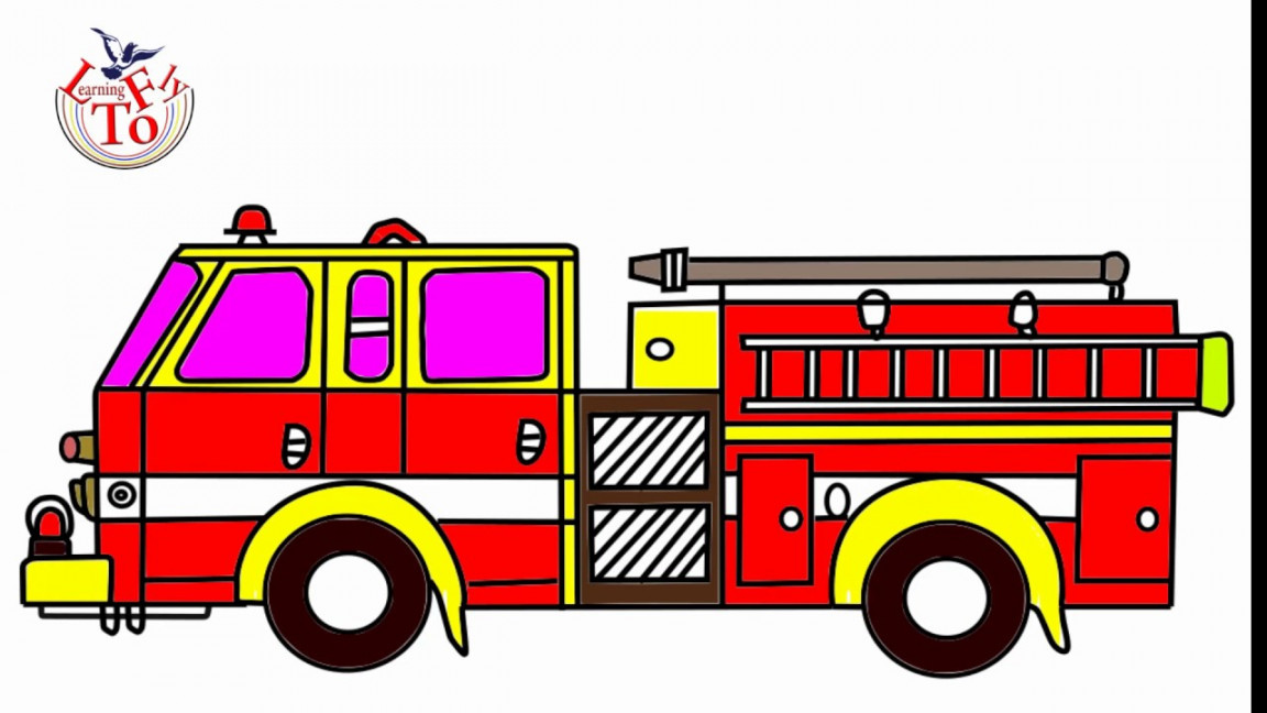 how to draw fire brigade