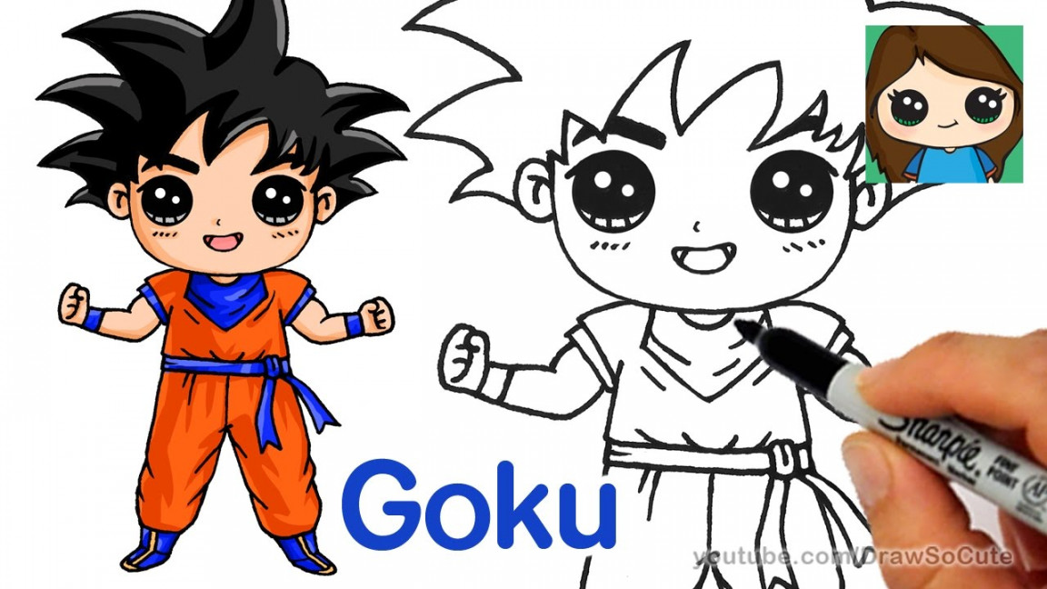 How to Draw Goku  Dragon Ball Super