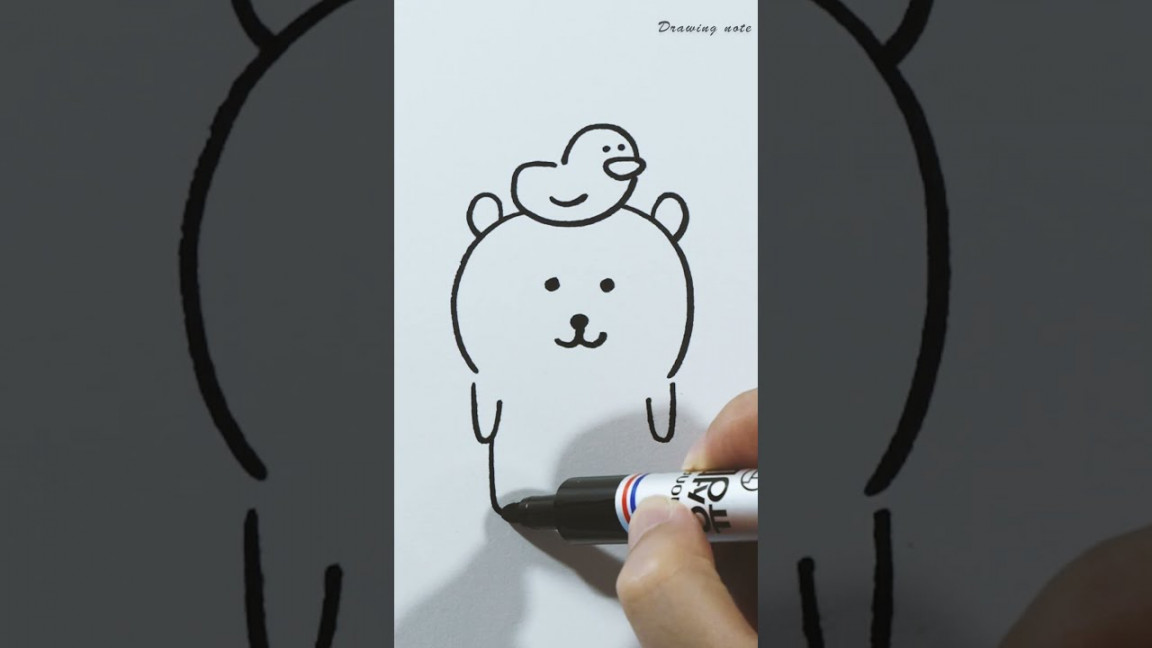 How to Draw Joke Bear 💛