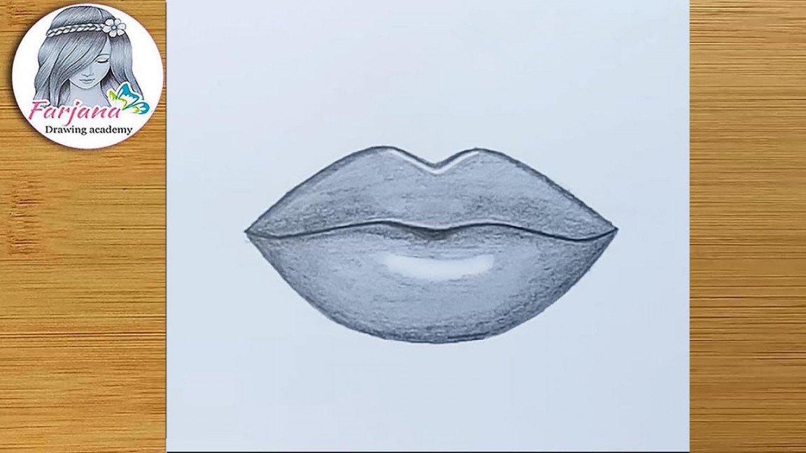 How to draw Lips for Beginners / Easy Way