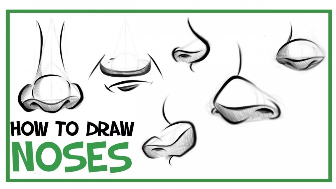 How To Draw Noses: CARTOONING  #