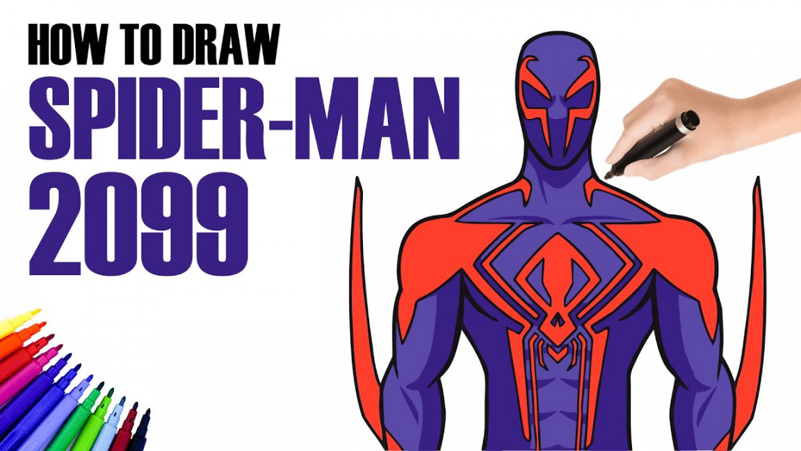 How To Draw SPIDER-MAN