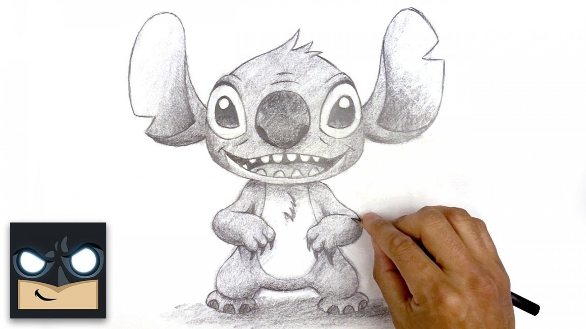 How To Draw Stitch  Lilo And Stitch