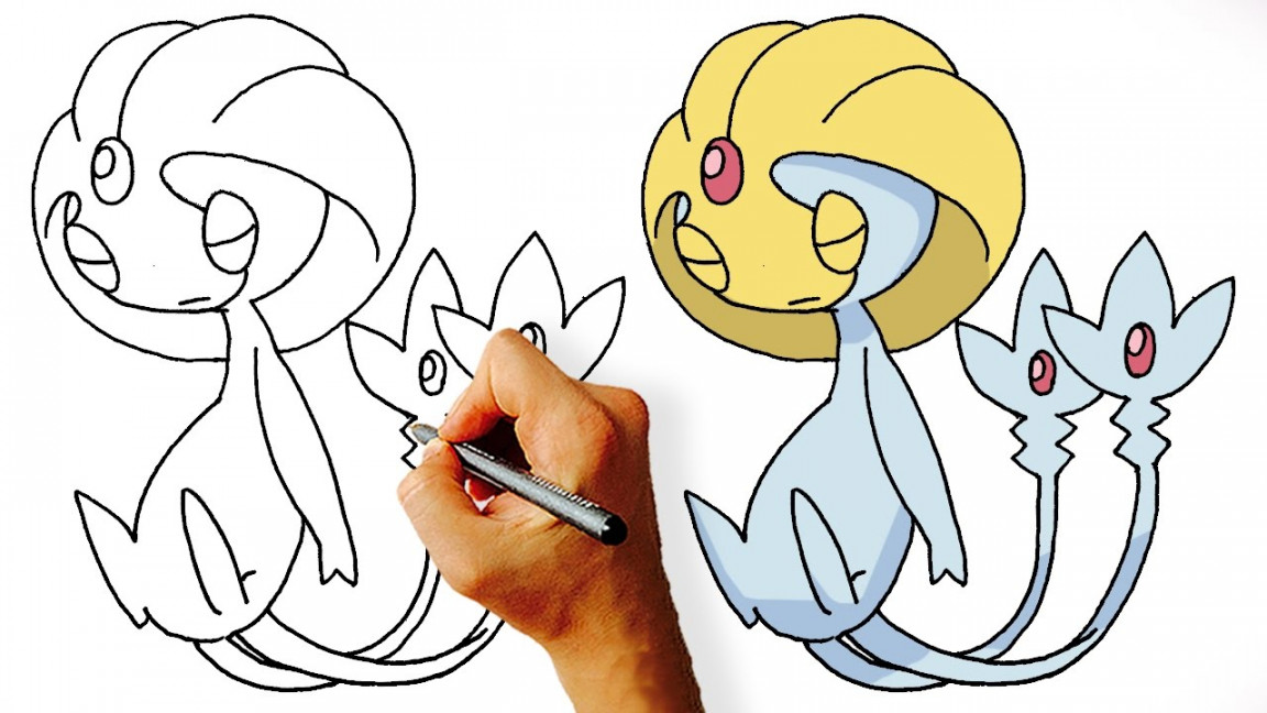 How to Draw Uxie (Pokemon)