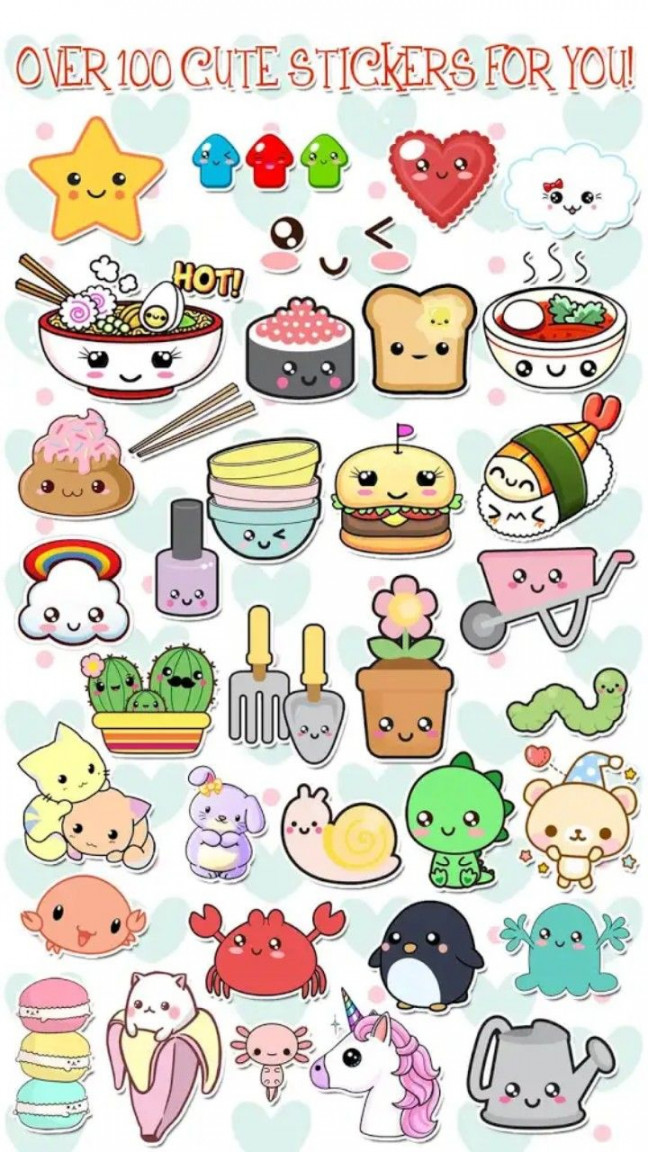 Kawai ideas in   cute drawings, cute easy drawings