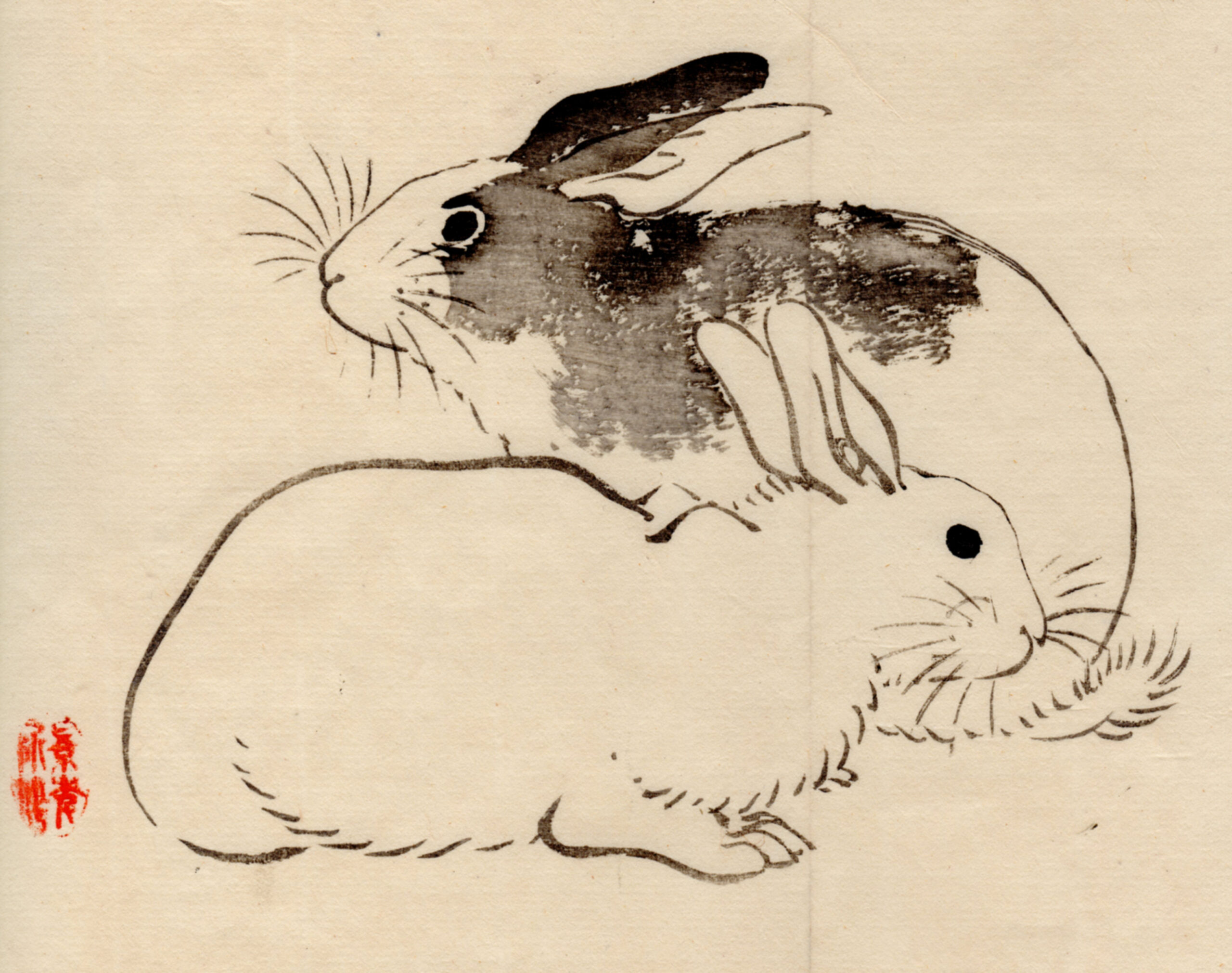 kyoto rabbits  Rabbit art, Bunny art, Japanese art