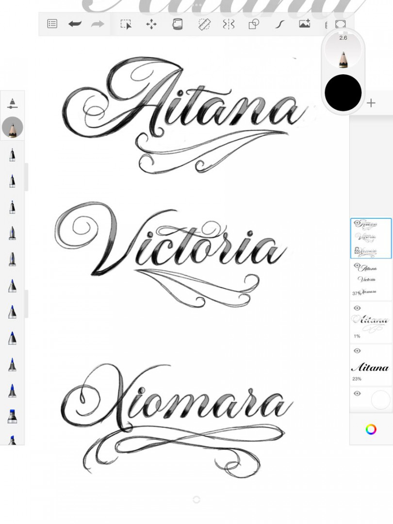 Lettering en   Tatuajes de nombres, Tatuaje de nombre, Letras