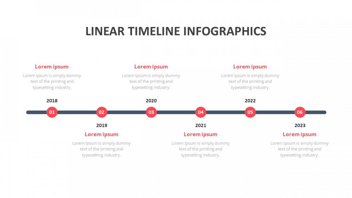 Linear Timeline Template for PowerPoint and Keynote - Slidebazaar