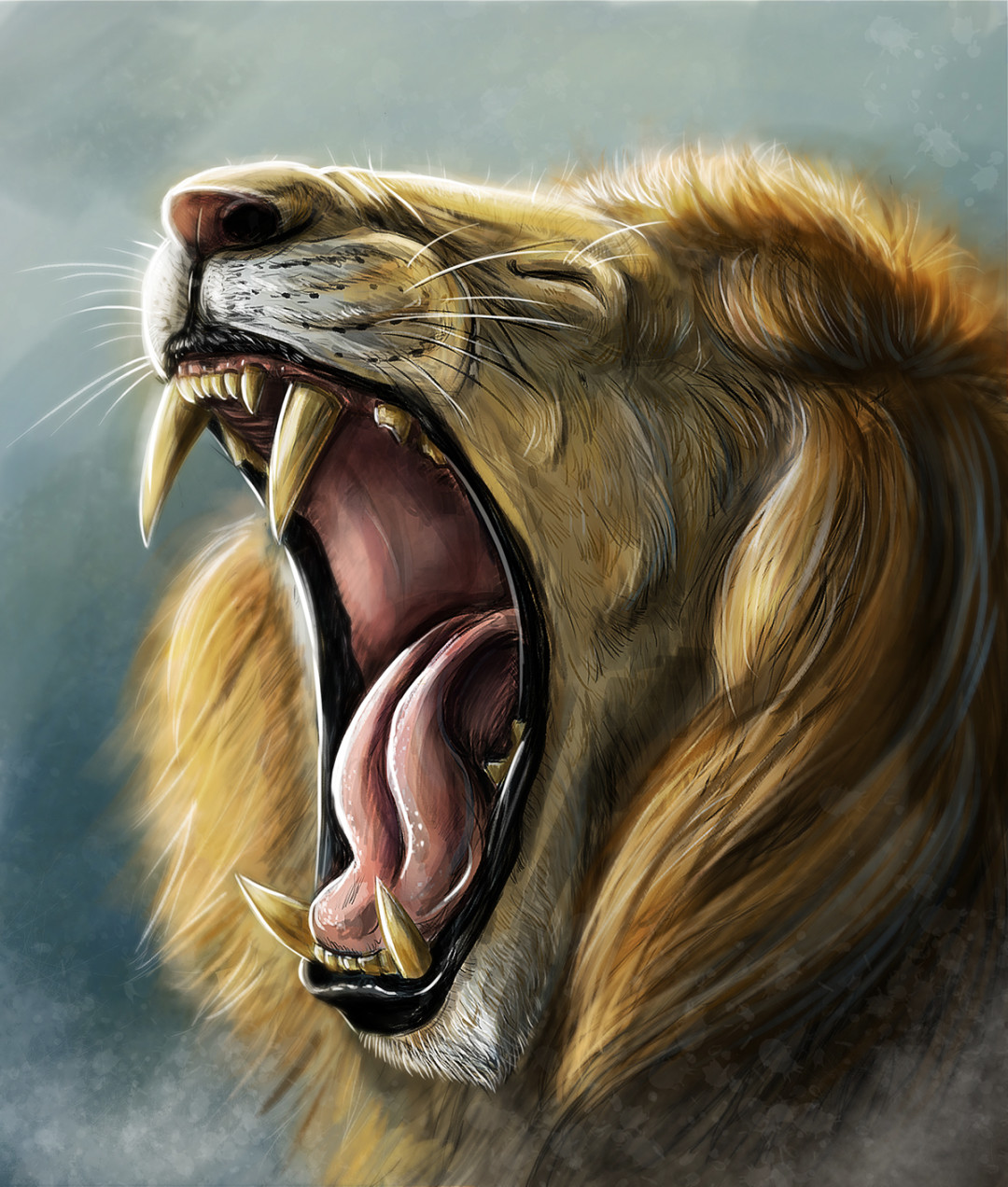 LION YAWN on Behance