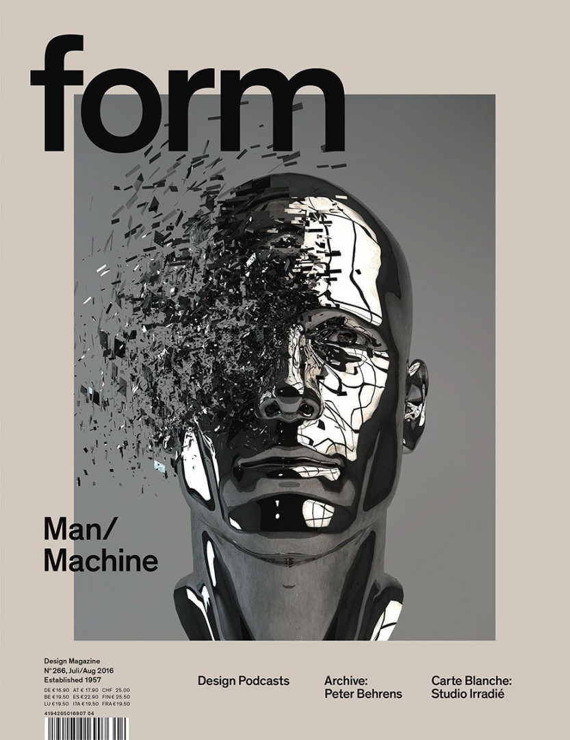 Magazine cover - form Design Magazine on Behance