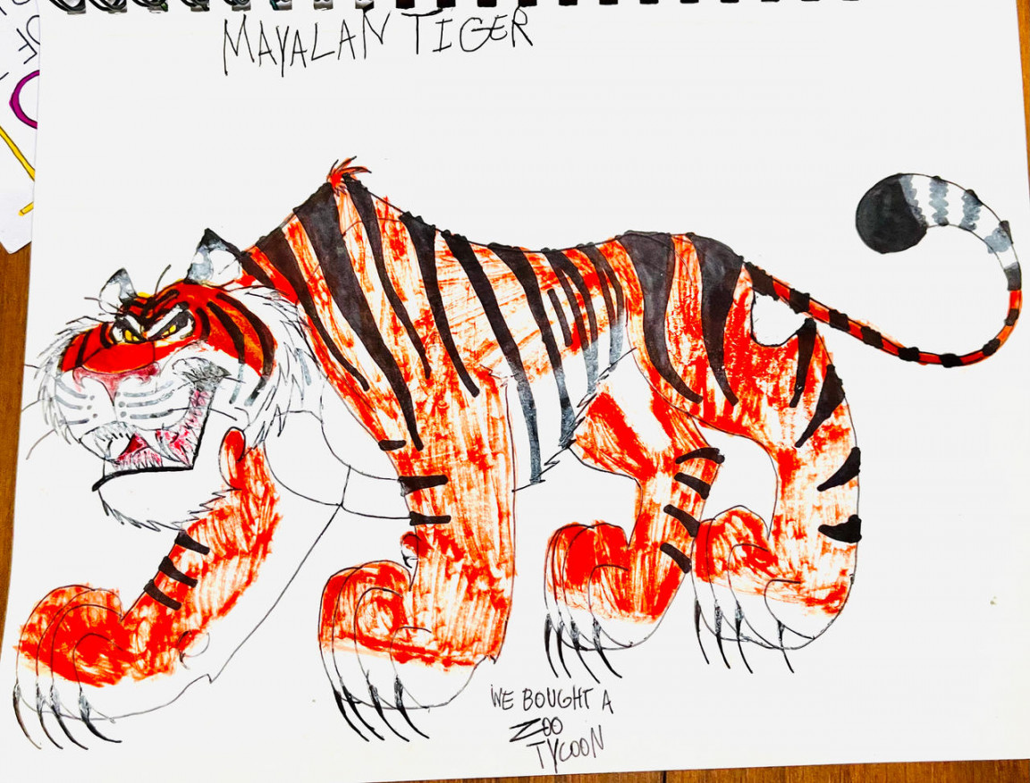 Mayalan Tiger by masonmdaythetrex on DeviantArt