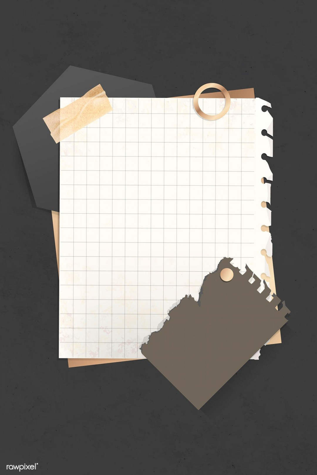 Minimal grid note paper vector  premium image by rawpixel