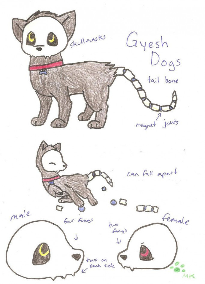 New Species: Gyesh Dog by fangs.deviantart