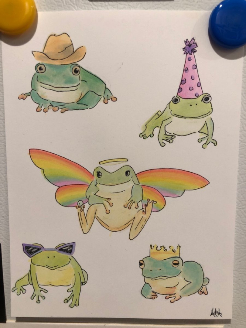 Pin by Lily Snaidman on Frog art  Frog art, Cottagecore drawing