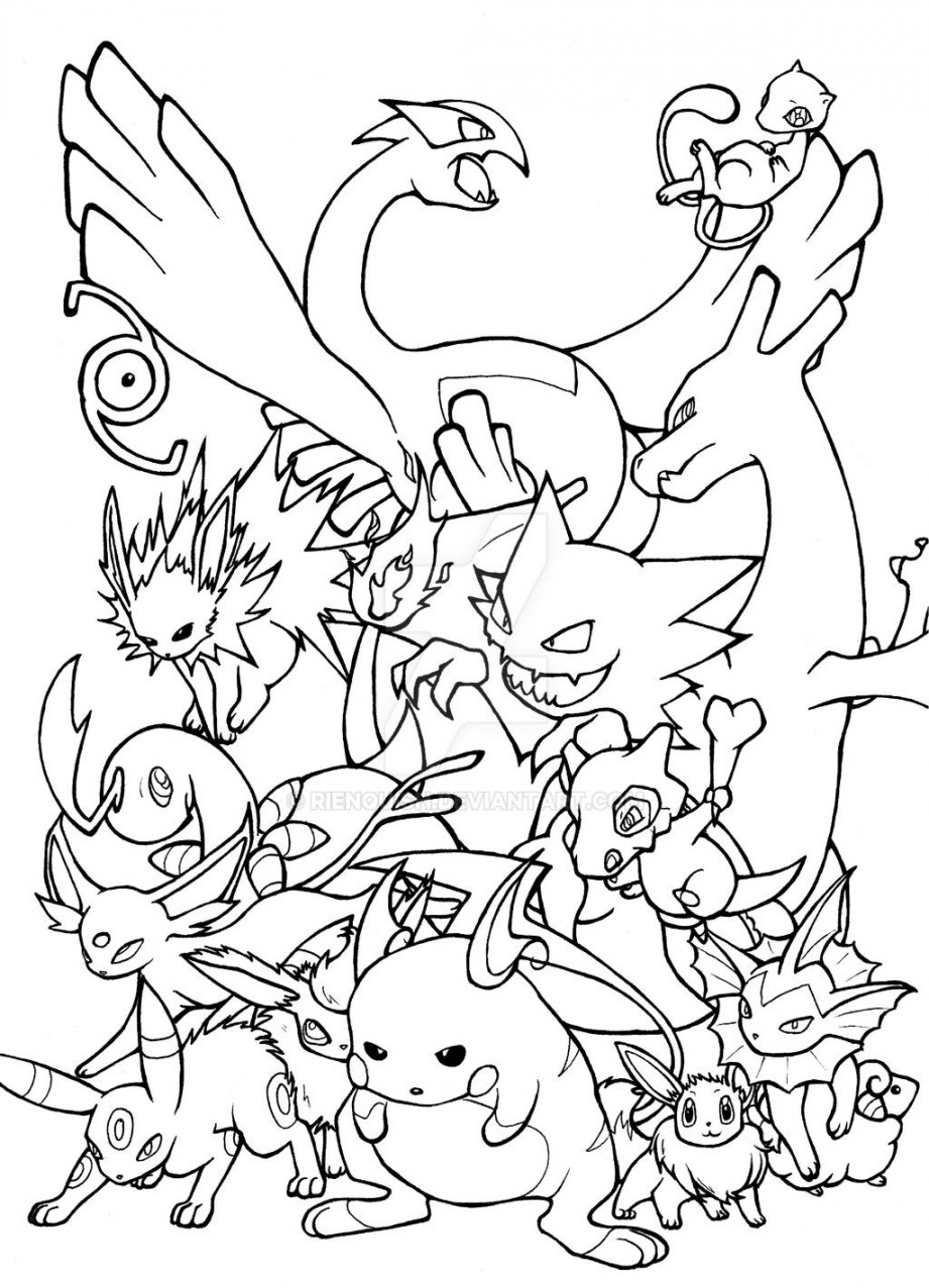 Pokemon group by Rienquish on DeviantArt