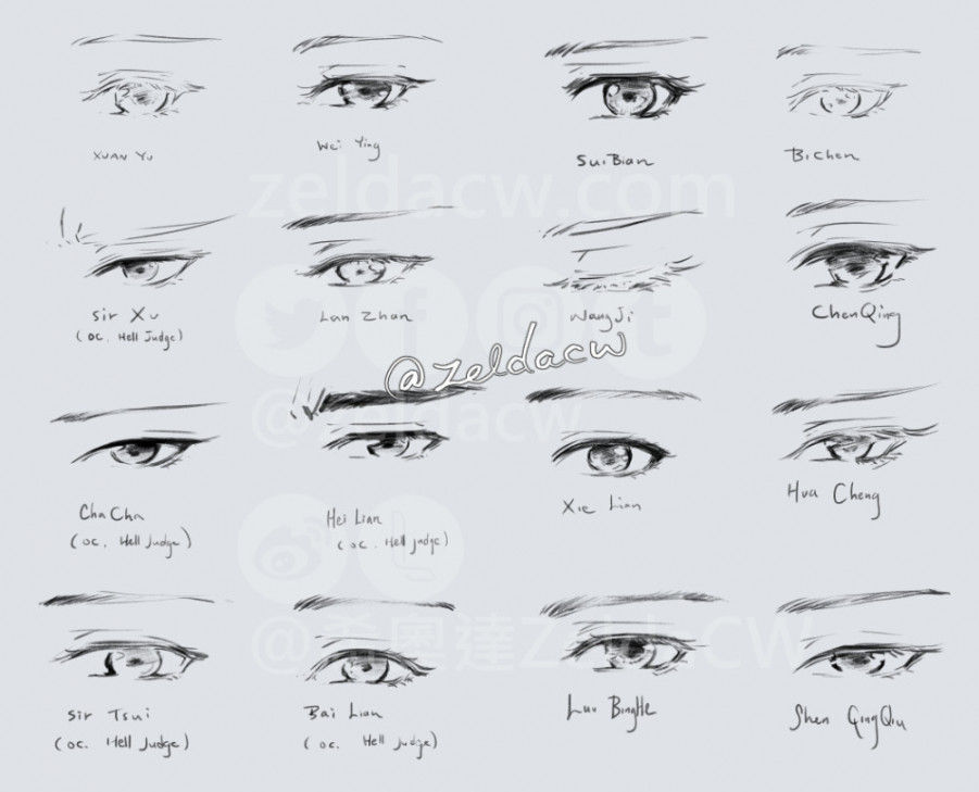 Port of Zelda — Sketch of Eyes : ♥ Read my comic  zeldacw on