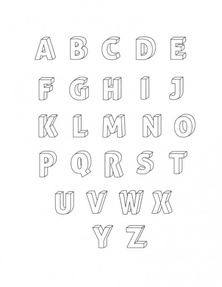 Printable D Bubble Letters Alphabet - Freebie Finding Mom