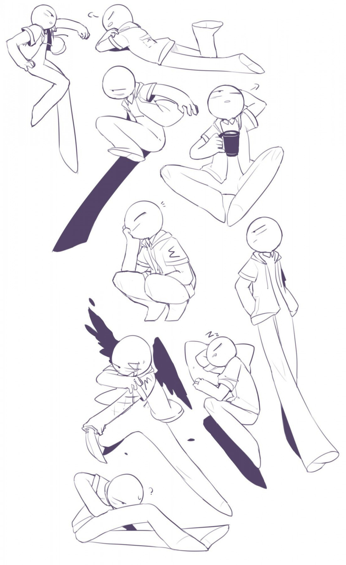 ℝ𝕒𝕓𝕓𝕚𝕥—— on Twitter  Drawing reference poses, Drawing