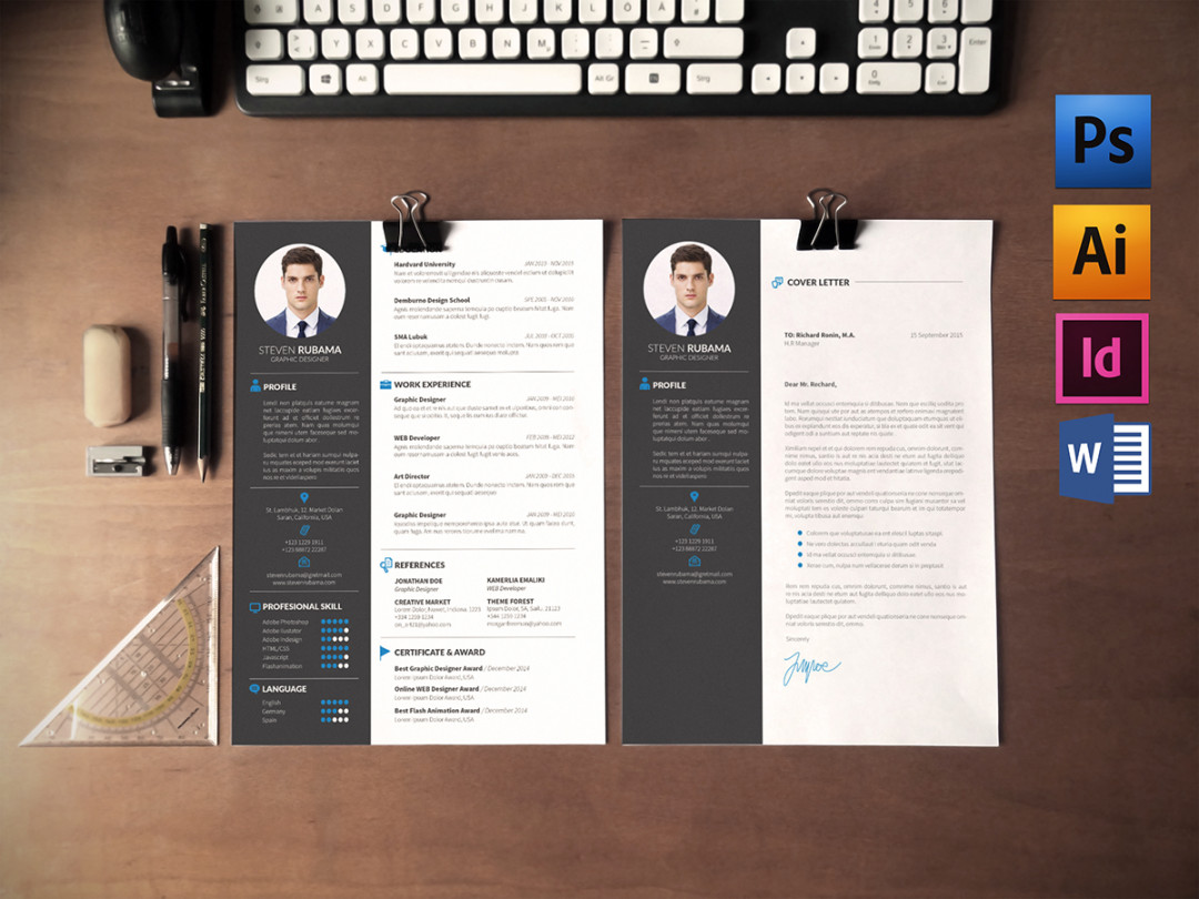 Resume/CV and Cover Letter (FREE) on Behance