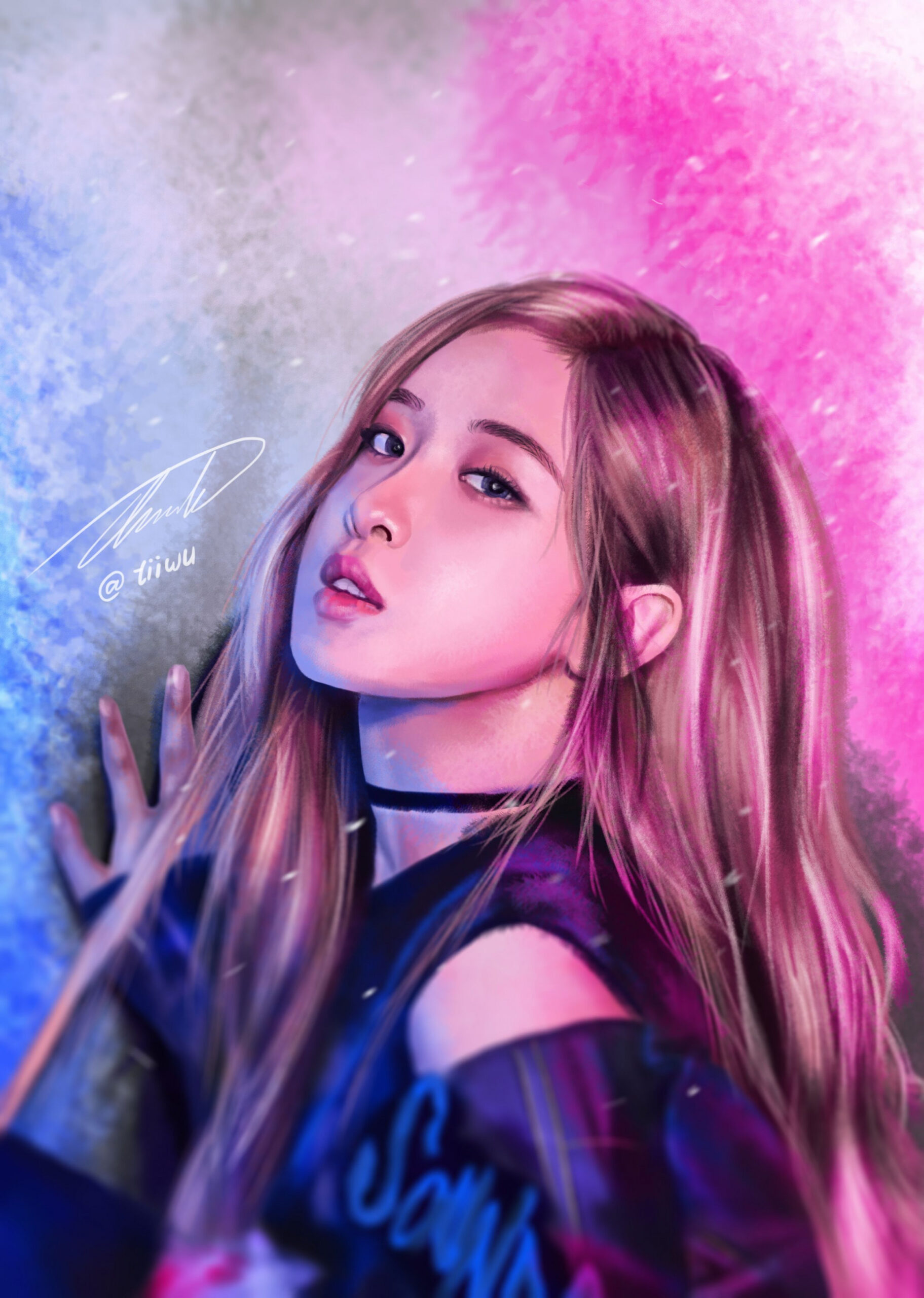 Rosé BLACKPINK  Rosé anime, Blackpink rose, Rosé fanart