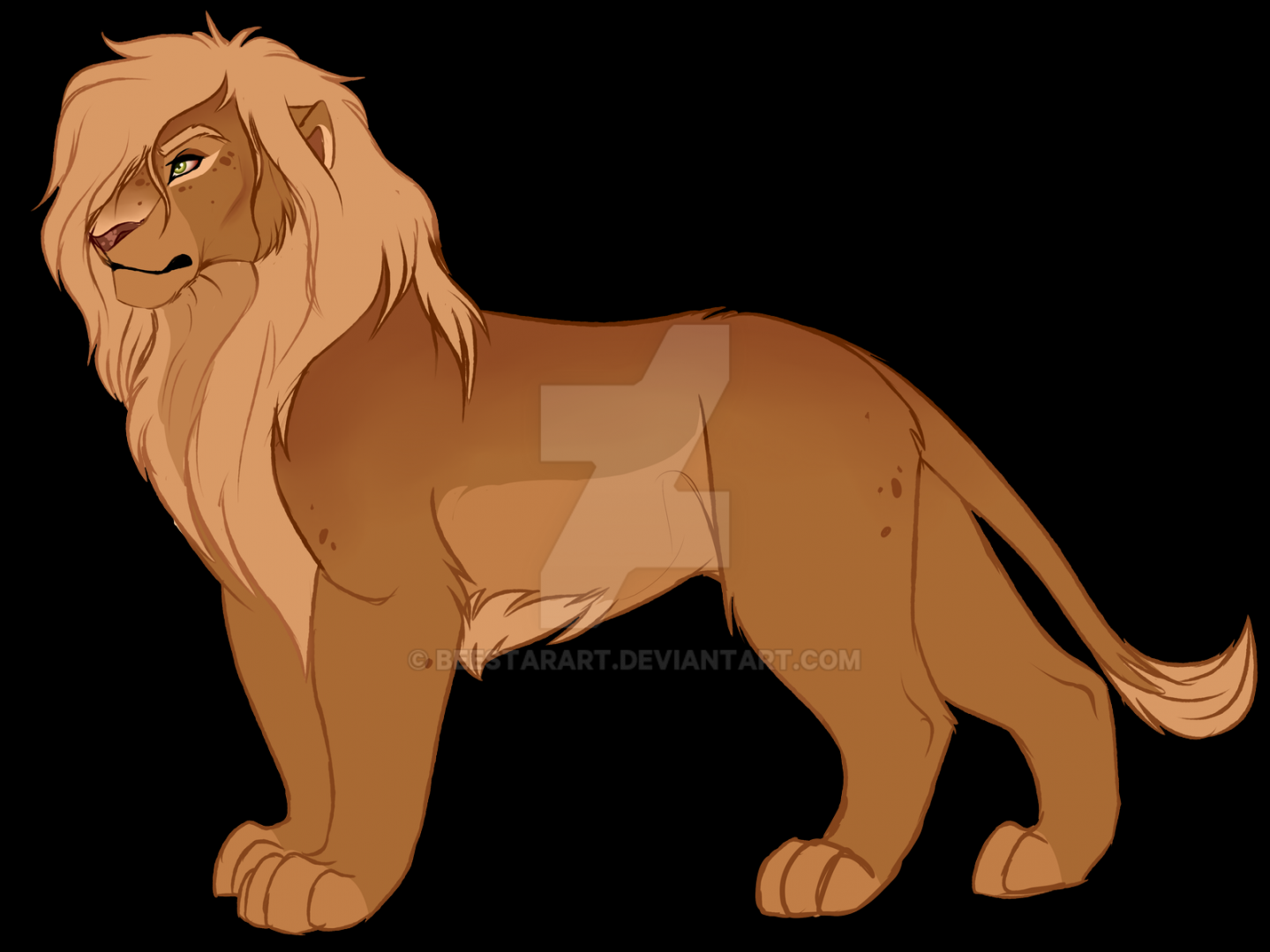 Single lion adopt