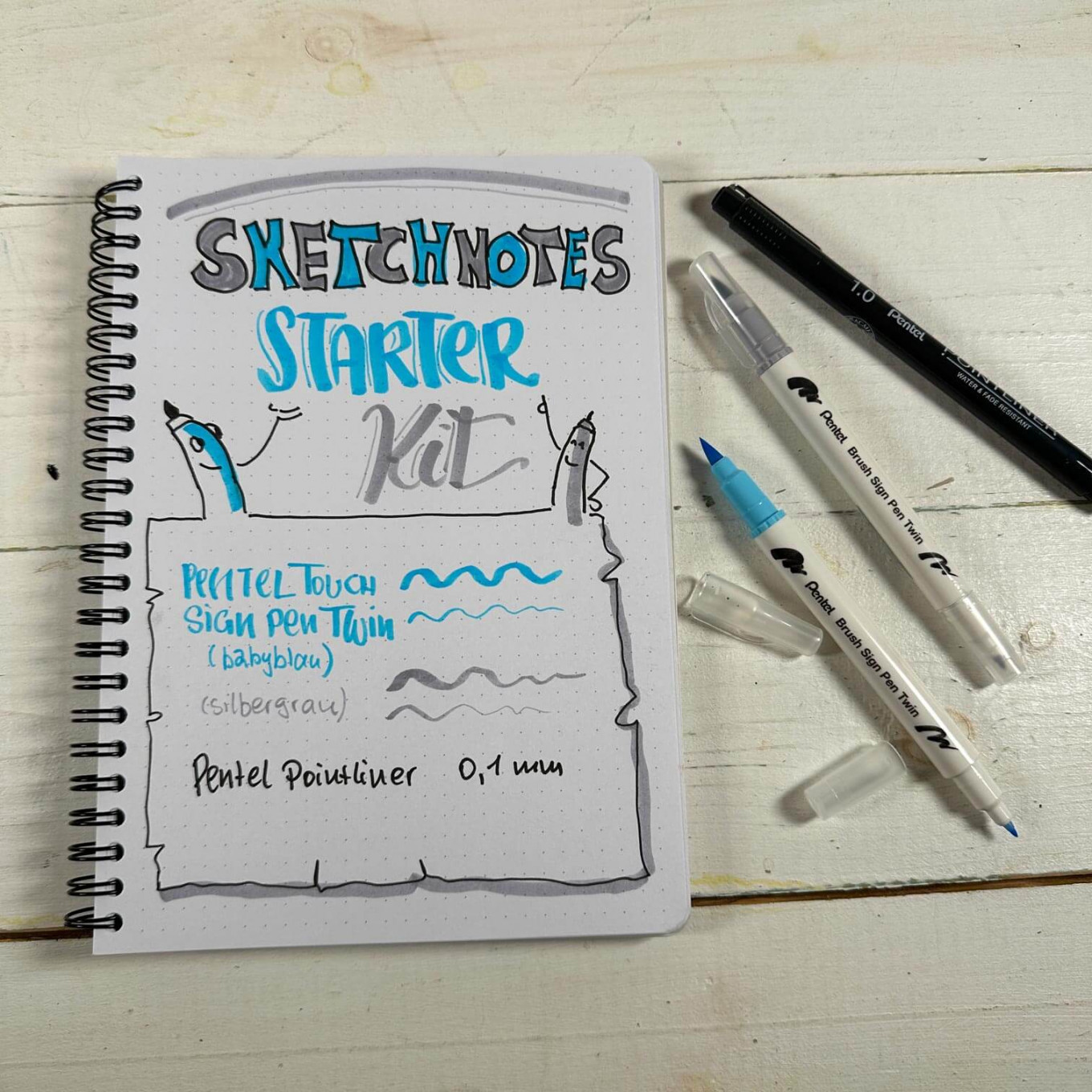 Sketchnotes Starter Kit - Pentel